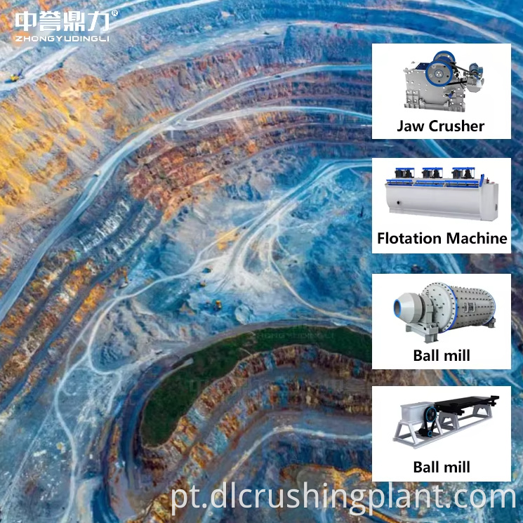 Triturador de minério de cobre de alta eficiência High-Efficiency Copper Ore Crusher